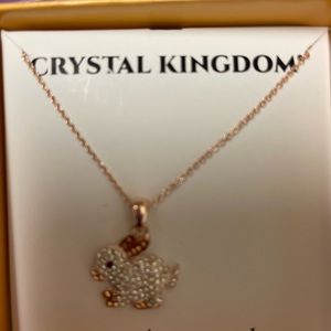 Necklaces genuine kristal gold